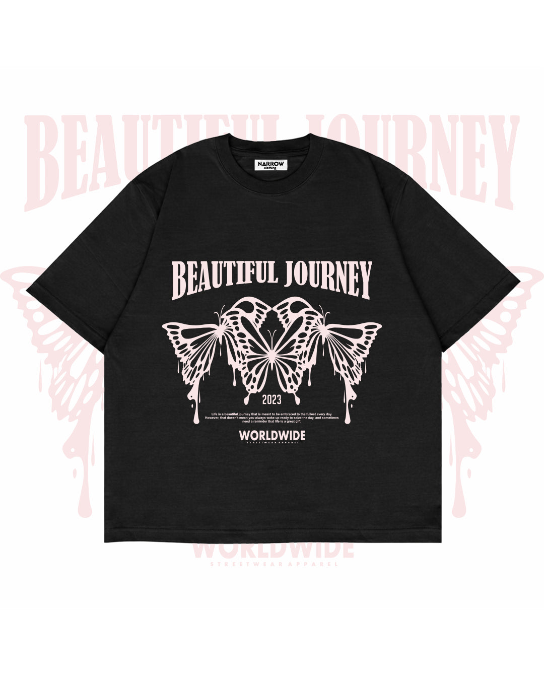 oversized fivesleev tshirt